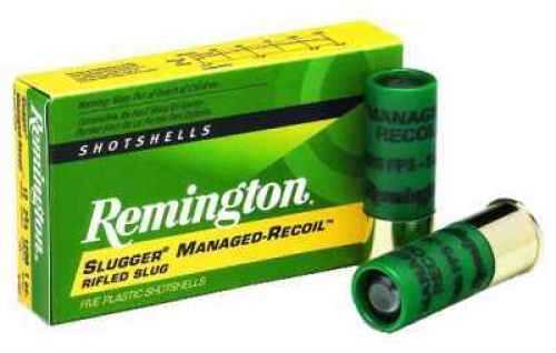 12 Gauge 5 Rounds Ammunition Remington 2 3/4" 1 oz Slug #Slug